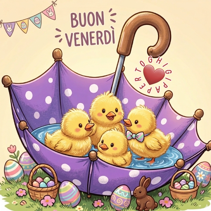 Buon venerdì pasqua felice weekend belle immagini buongiorno nuove originali WhatsApp